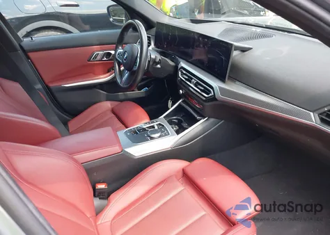 2023 BMW 330I from USA, damaged, VIN 3MW69FF07P8C98327